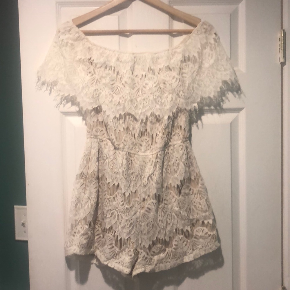 White romper